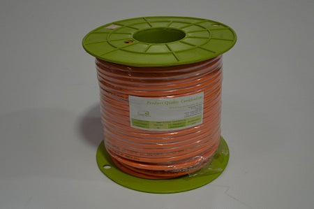 2.5mm 2 Core + Earth Orange Circular Electrical Cable 100mtr Roll