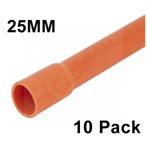 10 x 25MM RIGID ORANGE HD