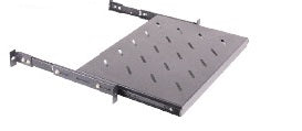 1RU sliding shelf*550 deep,30kg capacity, 4 mounting holes(for 800mm deep cabinets)