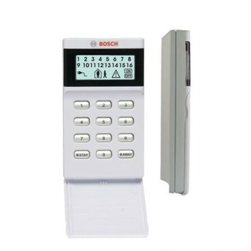 BOSCH ALARM LCD ICON Keypad Code Pad White IUI-SOL-ICON for Solution 2000/3000