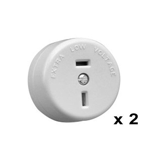 2 x 32 Volt Polarised Socket