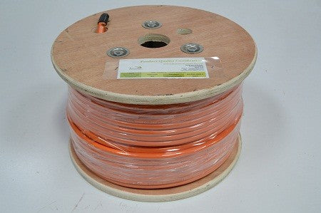 16.0mm 4 Core + Earth Orange Circular Electrical Cable 100mtr Roll