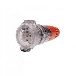 5 PIN 32 AMP FEMALE EXTENSION SOCKET IP66 (ROUND PIN)