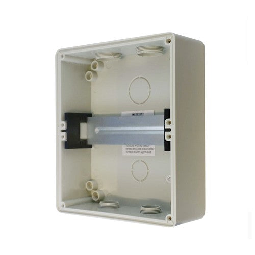 8 Pole WeatherProof Enclosure - IP66 - RCD Cover Circuit Breaker Solar AC/DC