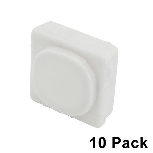 Wall Plate Blank Mech Insert Suits Clipsal White x 10