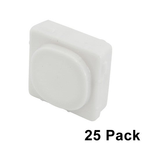 Wall Plate Blank Mech Insert Suits Clipsal White x 25