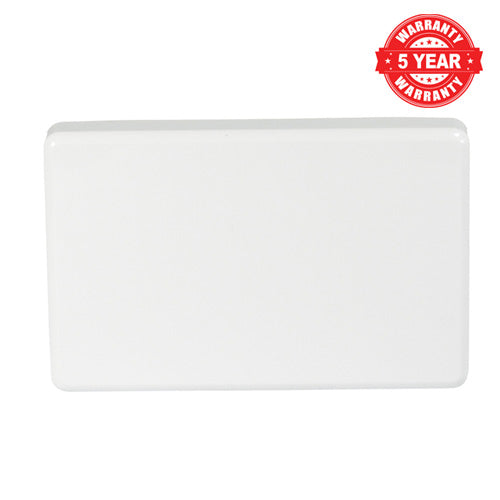 Classic Style Blank Plate- White