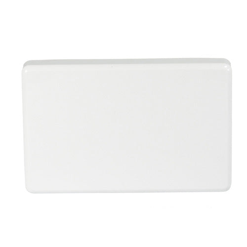 Classic Style Blank Plate- White - 10 Pack