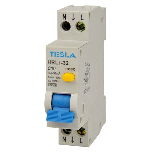 1 Pole 3KA RCBO (MCB/RCD) Electronic Combination