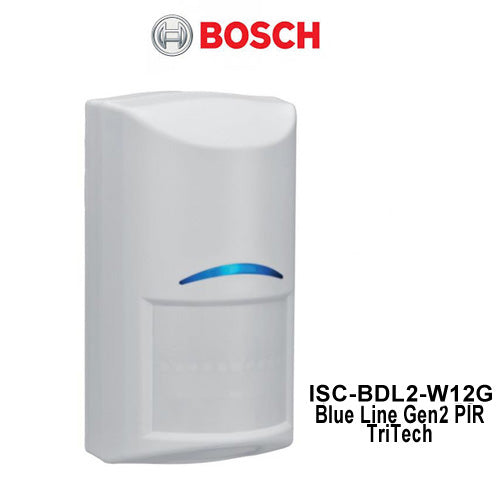 Bosch Alarm Blue Line Gen2 TriTech PIR Sensor Motion Detector ISC-BDL2-W12G