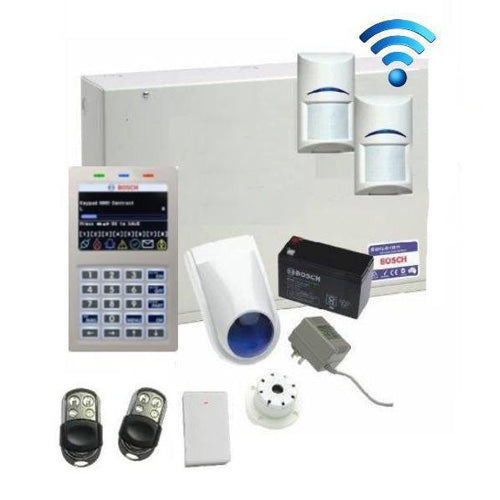 BOSCH 6000 3.5" Colour Keypad 2 x Wireless TriTechs  Pir's +RFRC-STR2 Kit