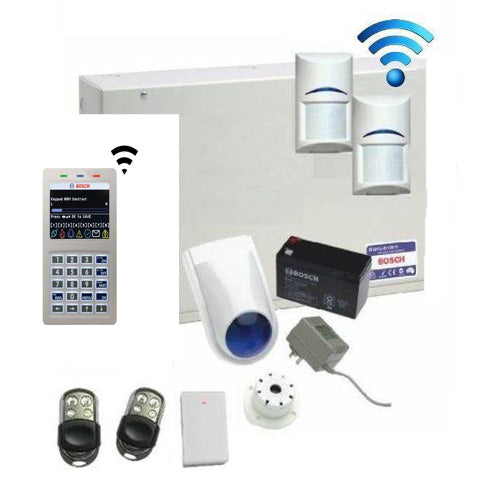 BOSCH 6000 3.5" Colour WIFI  Keypad 2 x Wireless Pir's +RFRC-STR2 Kit