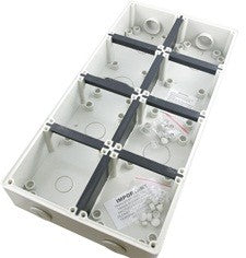 8 GANG MOUNTING BASE IP66