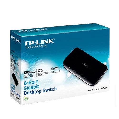 TP-Link TL-SG1008D 8 Port Unmanaged Switch