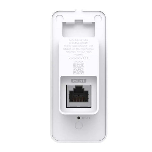 Ubiquiti UniFi Access Reader G2, Entry/Exit Messages, IP55 Weather Resistance, Additional Handwave Unlock Functionality,