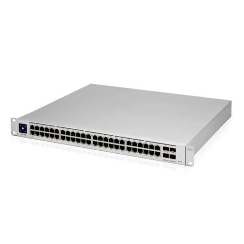 Ubiquiti Switch Enterprise 48-port PoE+ 48x2.5GbE Ports, For Wi-Fi 6 AP, 4x 10g SFP+ Ports For Uplinks, Managed Layer 3 Switch (720W)