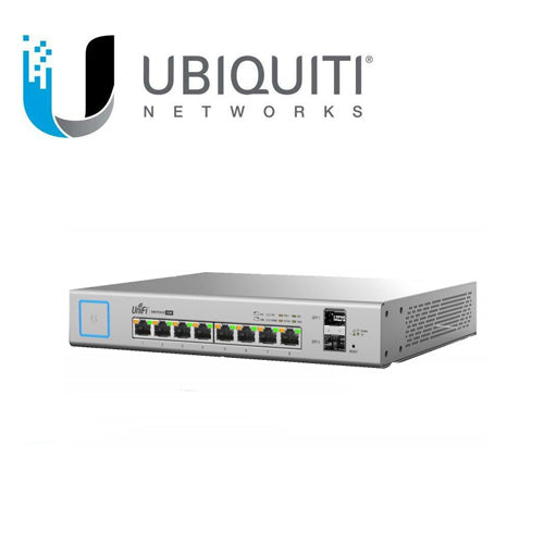 Ubiquiti UniFi US-8-150W Switch 8-150W Managed PoE+ Gigabit Switch with SFP