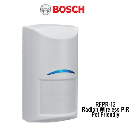 BOSCH Wireless PIR Detector Pet Friendly (13kg) Radion PIR Sensor RFPR-12