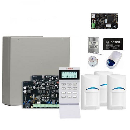 BOSCH ALARM Solution 2000 with 4 PIR's + Ethernet Module