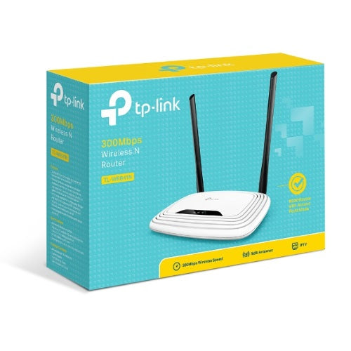 TP-Link TL-WR841N N300 2.4GHz Smart WiFi Wireless Cloud Router NBN Ready 300Mbps