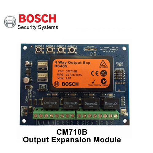 BOSCH CM710B 4 WAY LAN Relay Output Expander Module for Solution 6000 and 144