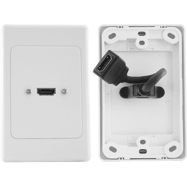 1x HDMI Vertical Wall Plate