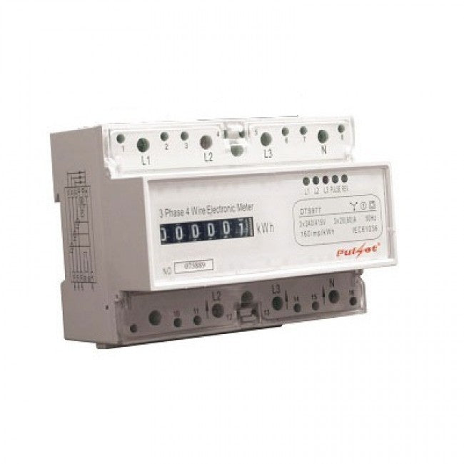 KW Hour Meter Three Phase