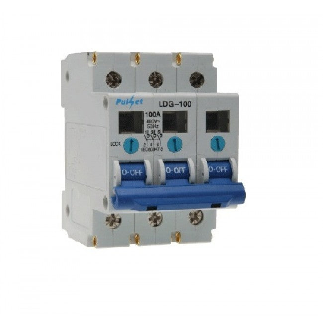 3 POLE MAIN SWITCH 100A