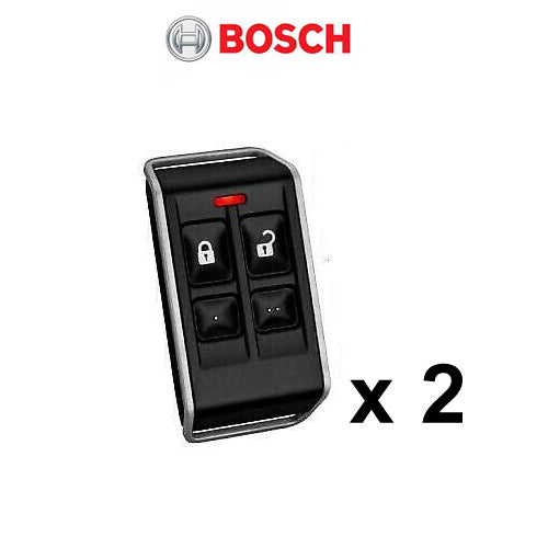 Bosch 2 x RFKF-FBS 4 Radion Wireless 4 Button Keyfob Remote