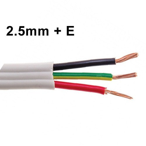 2.5mm Twin and Earth TPS Electrical Cable Per Metre